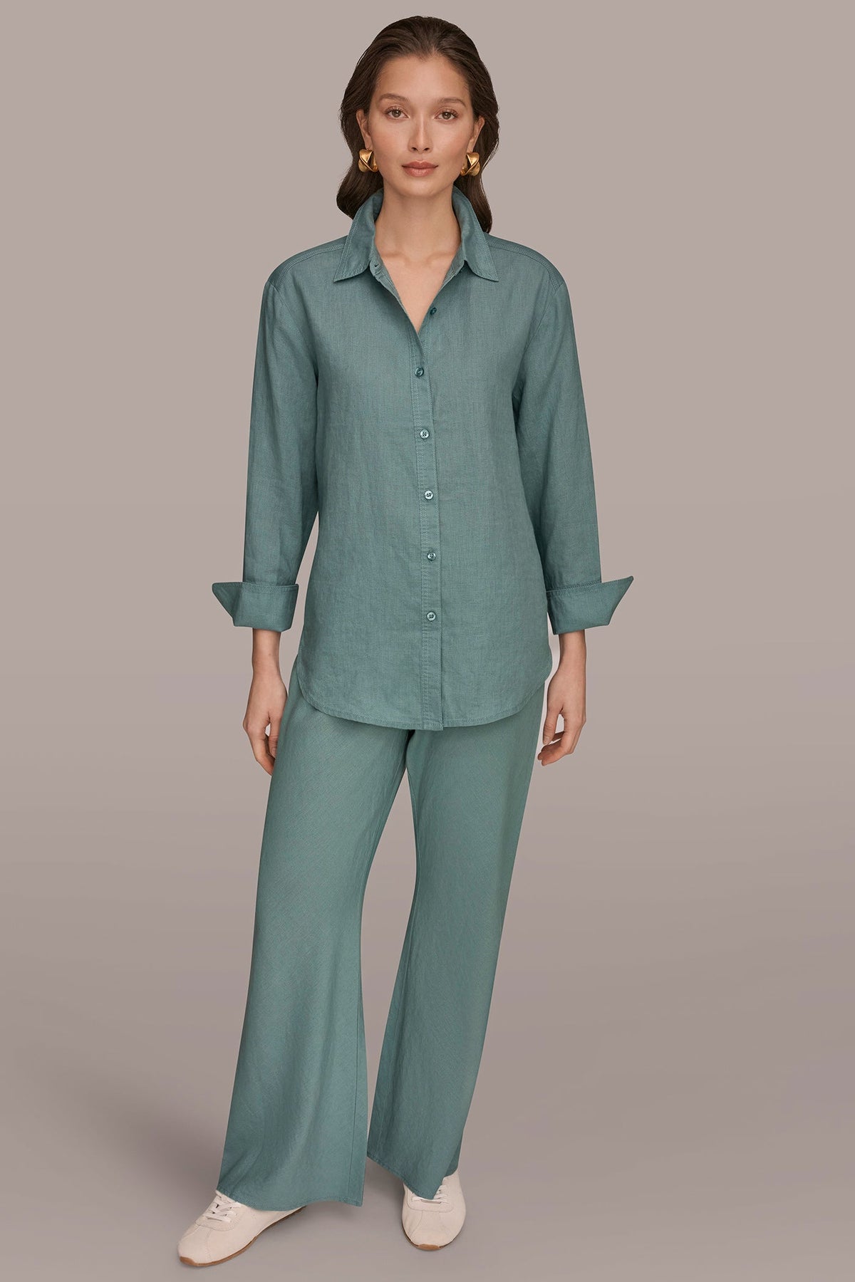 Donna Karan LONG SLEEVE SHIRT