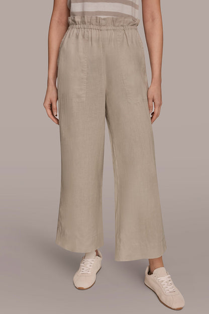 Donna Karan HIGH-RISE PAPERBAG PANT
