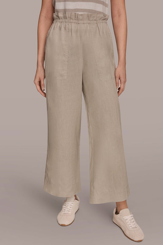 Donna Karan HIGH-RISE PAPERBAG PANT