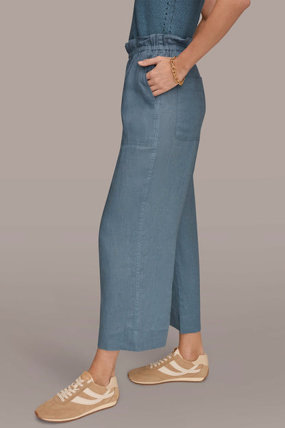 Donna Karan HIGH-RISE PAPERBAG PANT