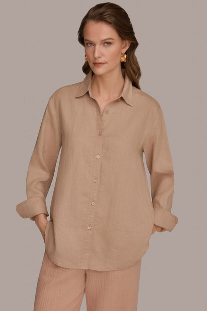 Donna Karan LONG SLEEVE SHIRT