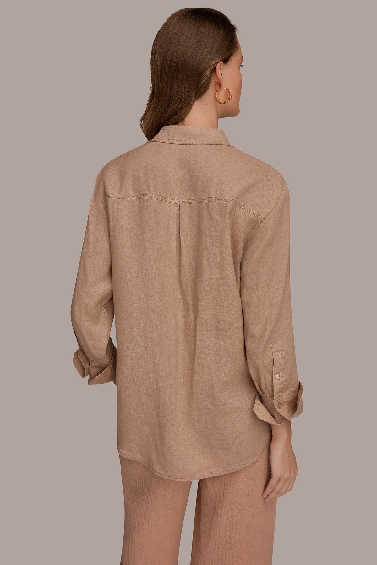 Donna Karan LONG SLEEVE SHIRT