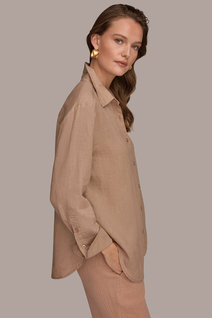 Donna Karan LONG SLEEVE SHIRT