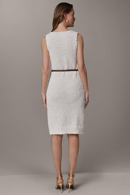 Donna Karan BOUCLE KNIT DRESS