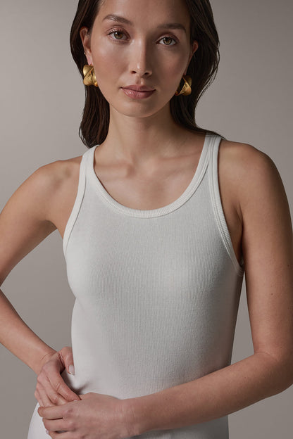 Donna Karan SLEEVELESS HALTER TANK