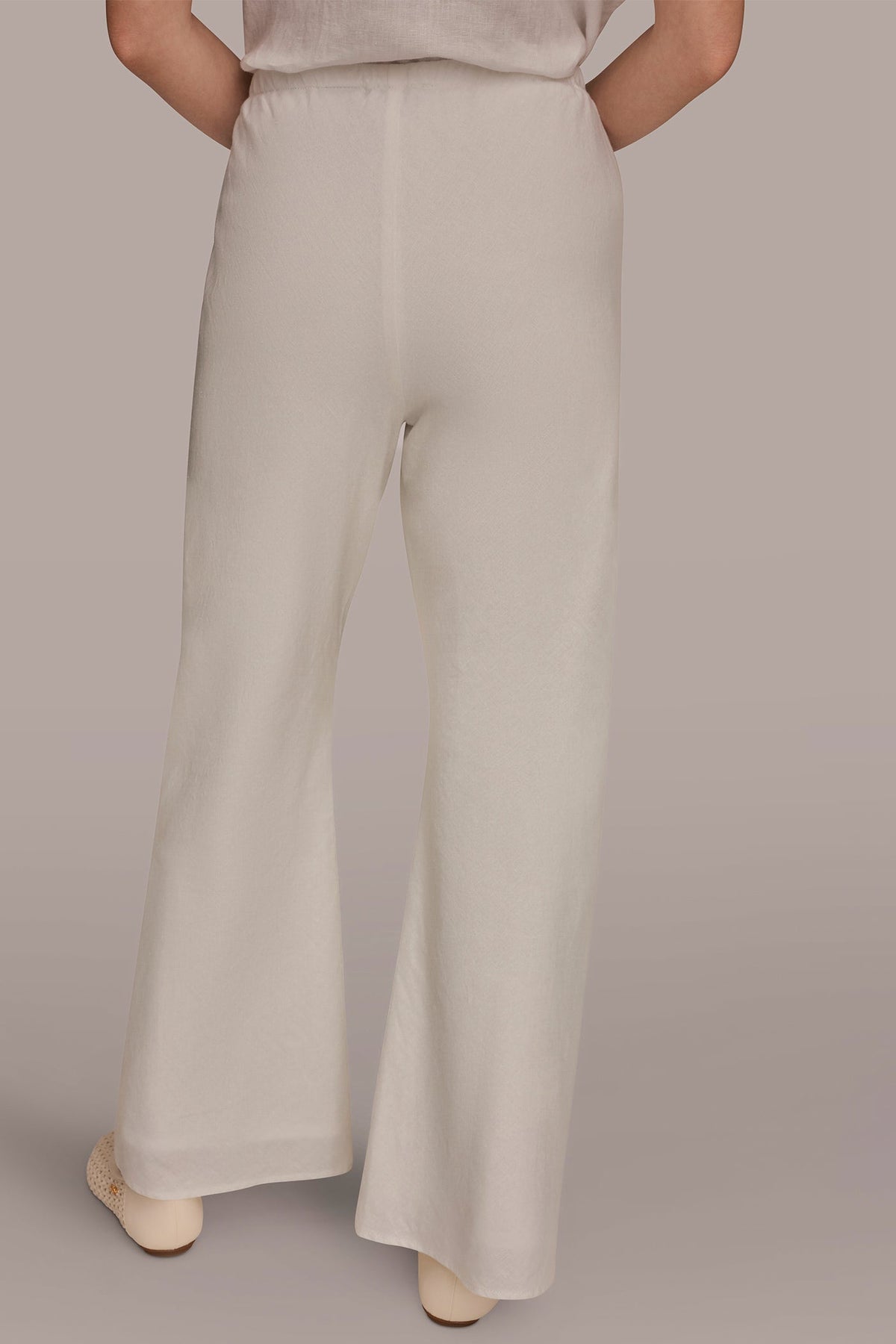 Donna Karan MID-RISE RELAXED ANKLE PANT