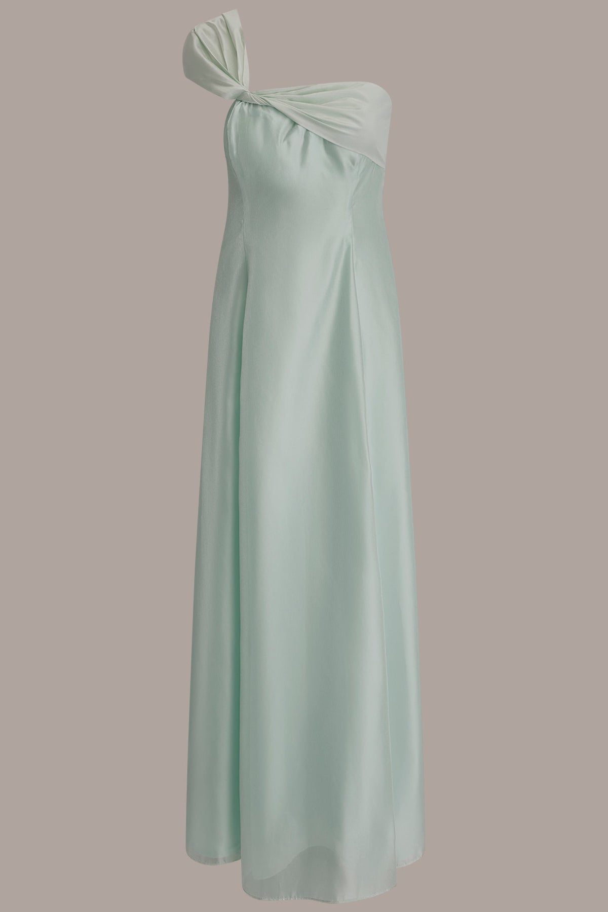 Donna Karan ORGANZA TWIST ONE-SHOULDER BALL GOWN