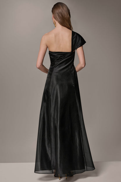 Donna Karan ORGANZA TWIST ONE-SHOULDER BALL GOWN