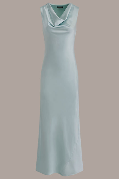 Donna Karan SLEEVELESS COWL-NECK GOWN