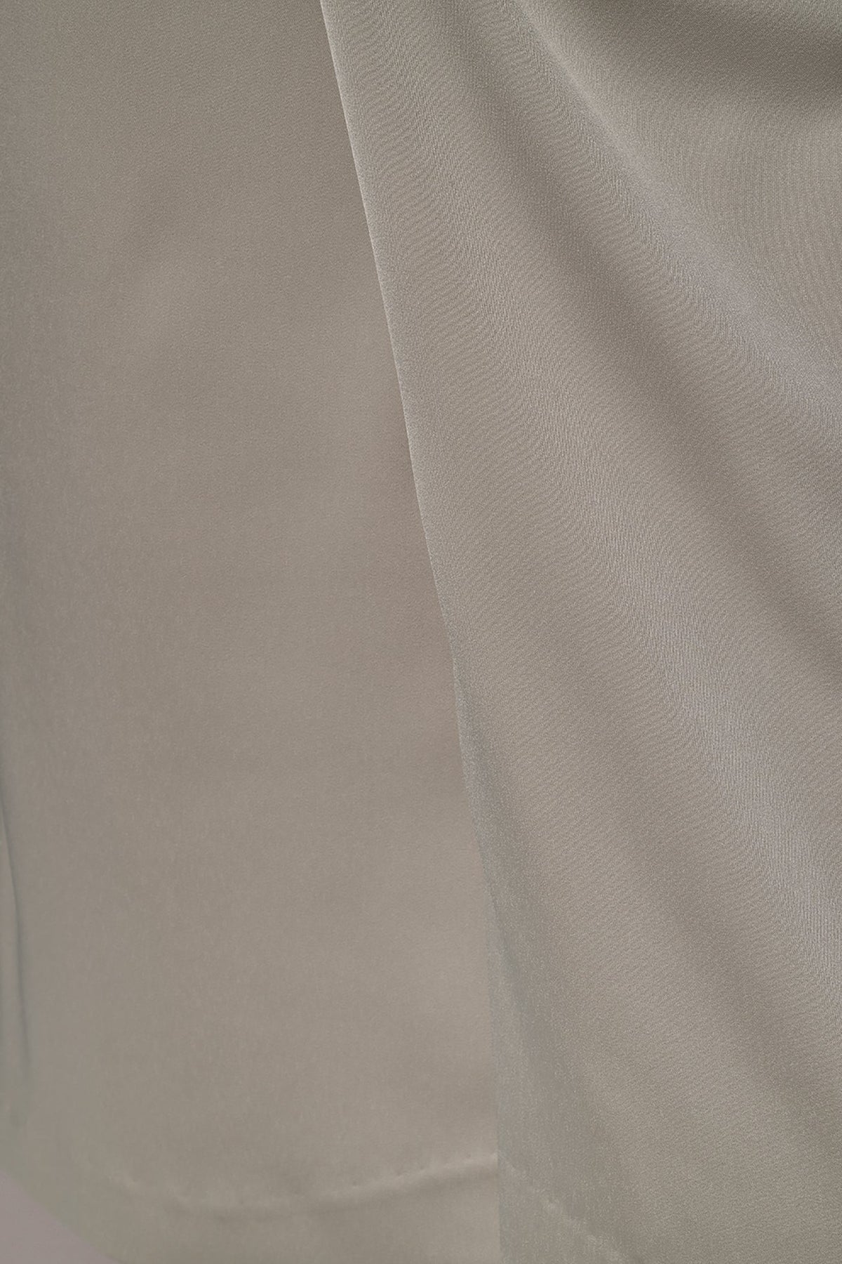 Donna Karan LONG SLEEVE WRAP-EFFECT SHIRT DRESS
