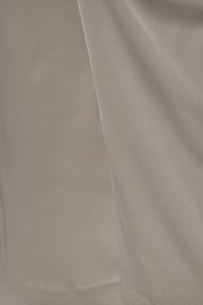 Donna Karan LONG SLEEVE WRAP-EFFECT SHIRT DRESS