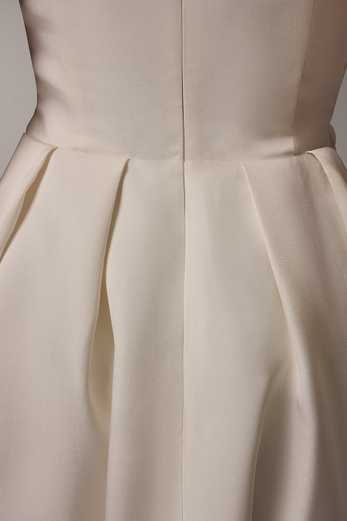 Donna Karan MIKADO STRAPLESS MIDI GOWN