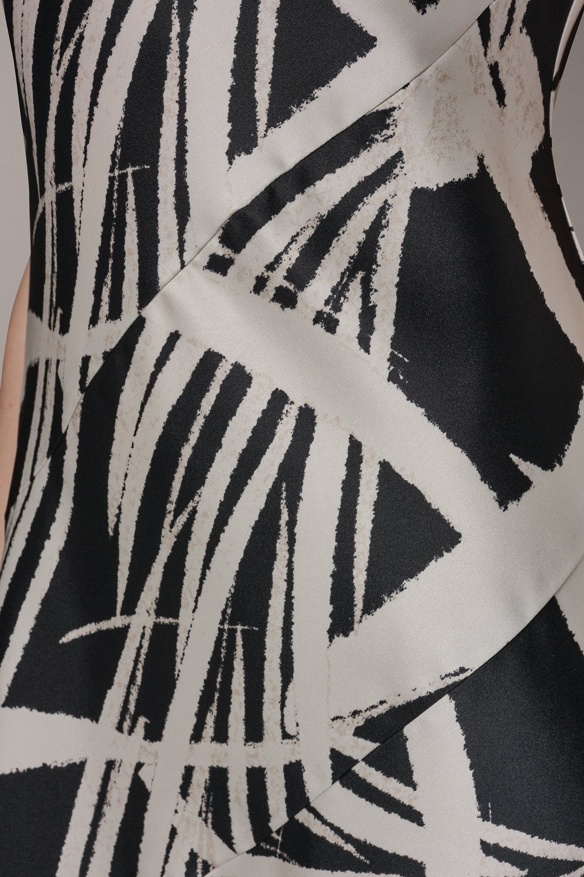 Donna Karan ASYMMETRIC MIDI SLIP DRESS