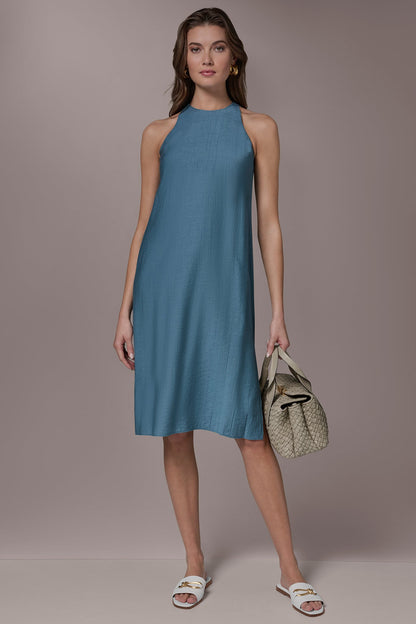 Donna Karan MIDI SWING DRESS