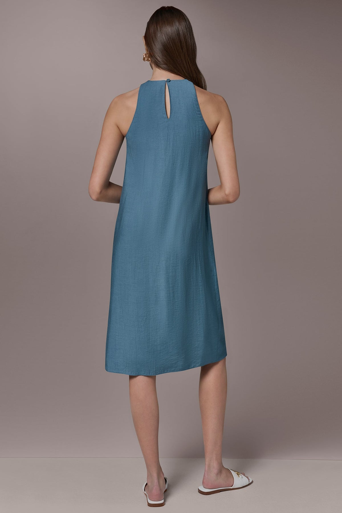 Donna Karan MIDI SWING DRESS