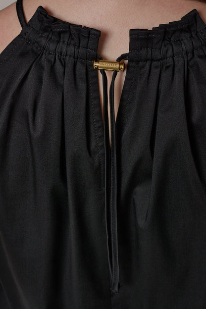 Donna Karan TWO-PIECE HALTER TOP AND MIDI SKIRT