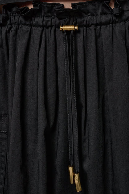 Donna Karan TWO-PIECE HALTER TOP AND MIDI SKIRT