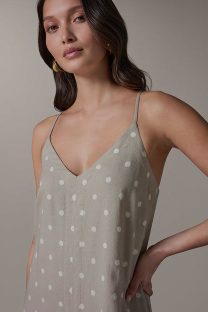 Donna Karan SLEEVELESS MAXI CUTOUT DRESS