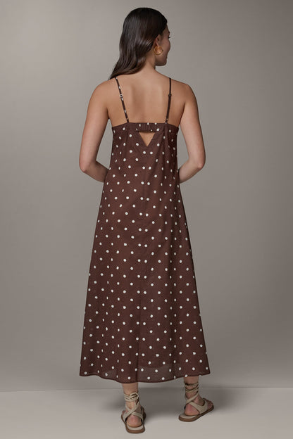 Donna Karan SLEEVELESS MAXI CUTOUT DRESS