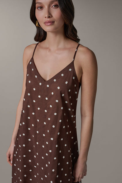 Donna Karan SLEEVELESS MAXI CUTOUT DRESS