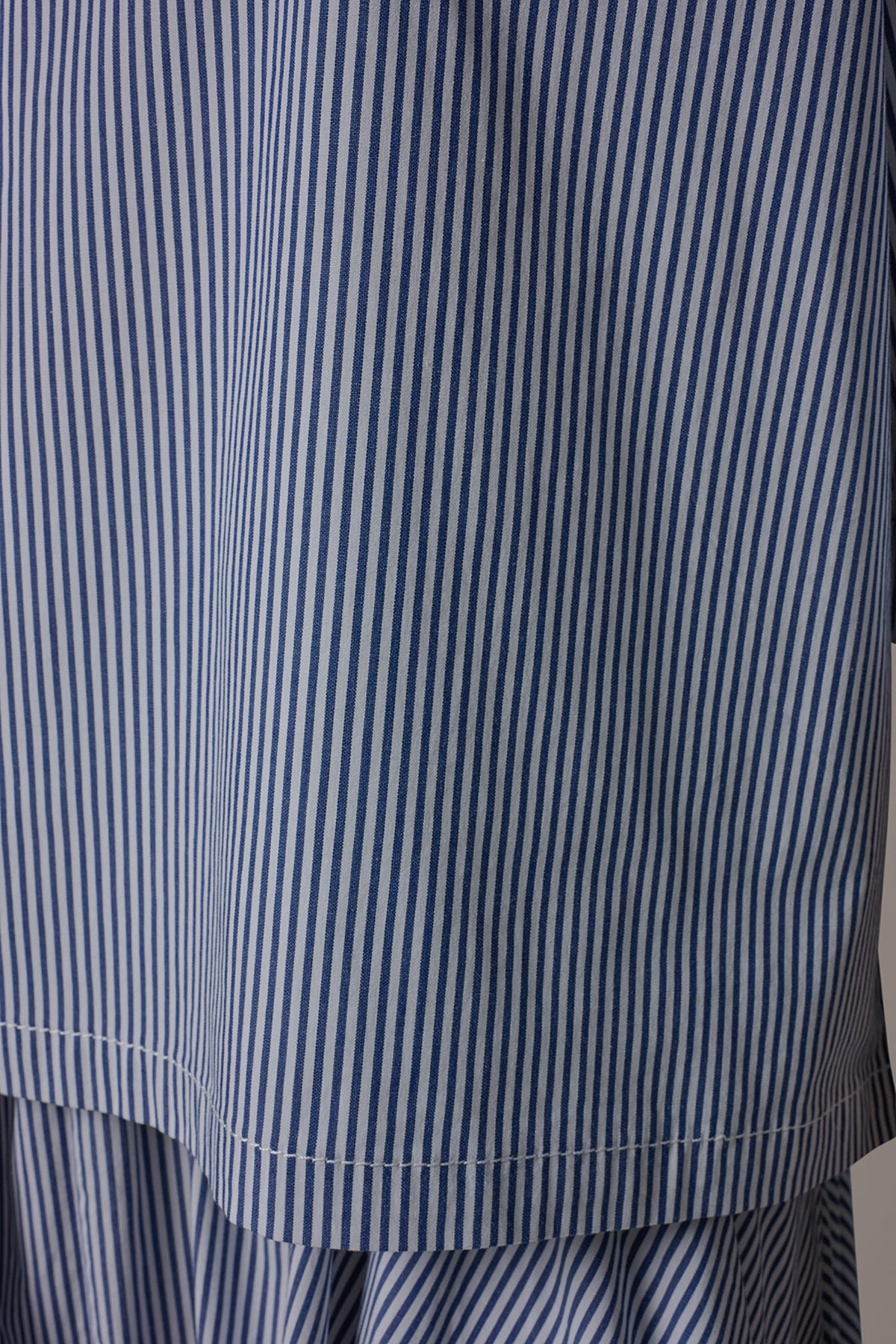Donna Karan 3/4 SLEEVE STRIPE BLOUSE