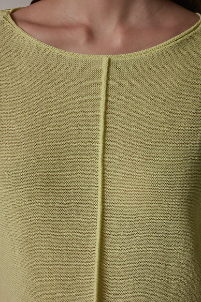 Donna Karan DOLMAN SLEEVE BALLET NECK SWEATER