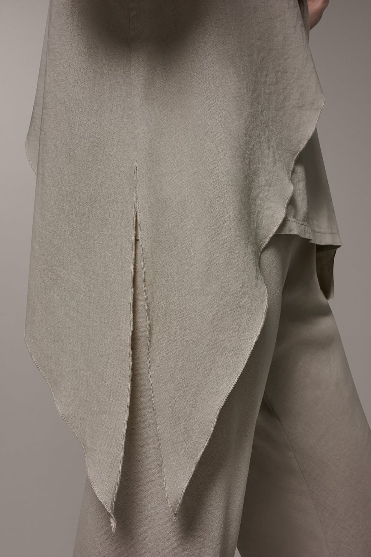 Donna Karan 3/4 SLEEVE OVERLAY BLOUSE