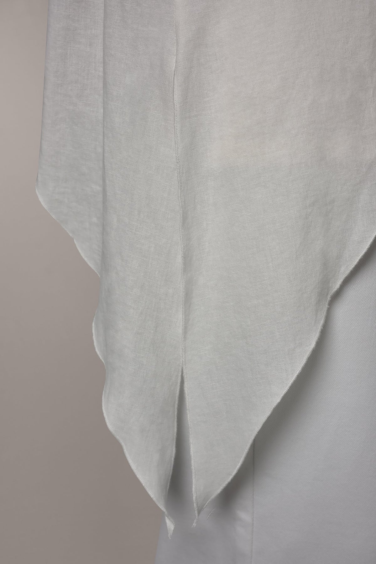 Donna Karan 3/4 SLEEVE OVERLAY BLOUSE
