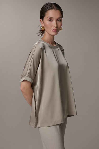 Donna Karan DOLMAN SLEEVE BLOUSE