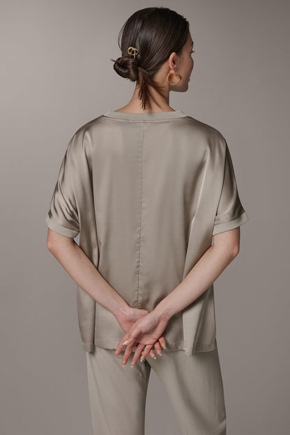 Donna Karan DOLMAN SLEEVE BLOUSE