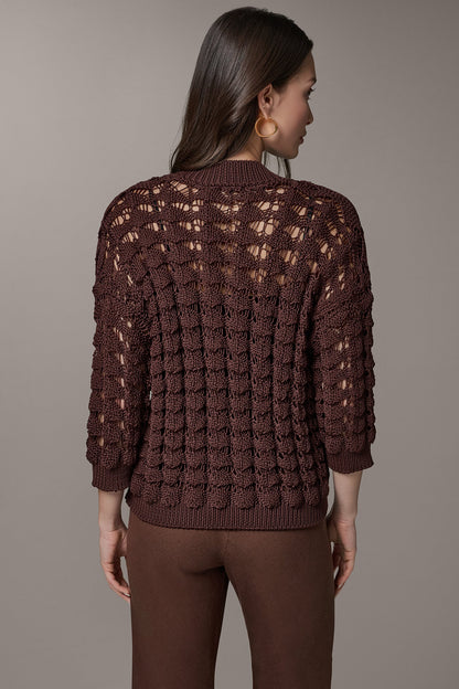 Donna Karan 3/4 SLEEVE SWEATER