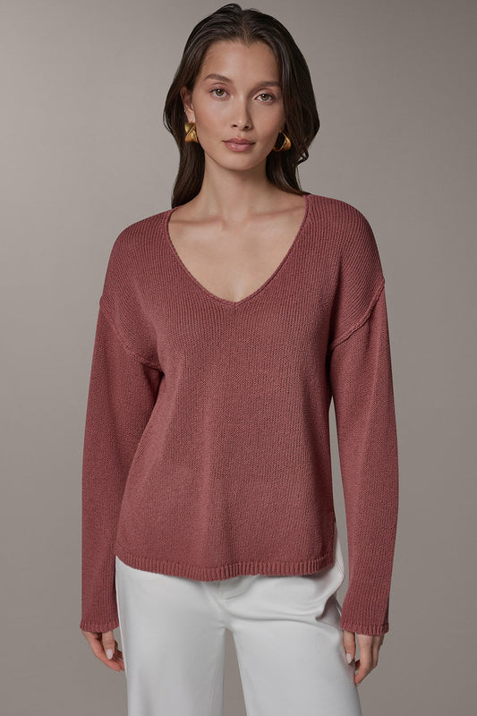 Donna Karan LONG SLEEVE SWEATER