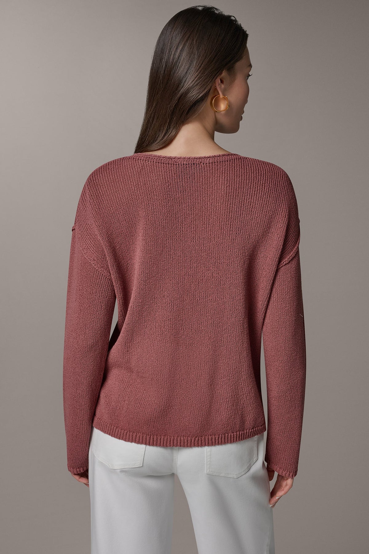 Donna Karan LONG SLEEVE SWEATER