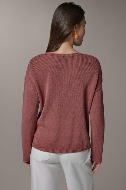 Donna Karan LONG SLEEVE SWEATER