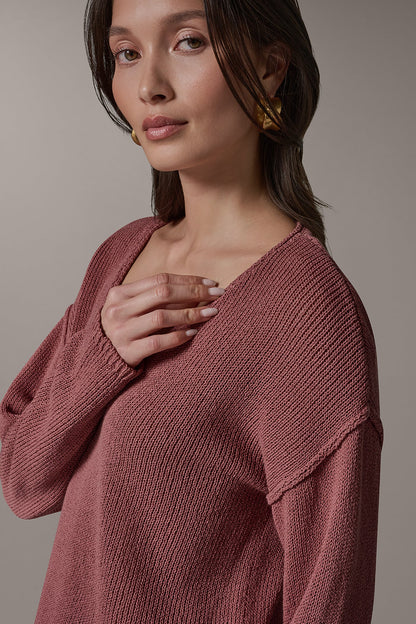 Donna Karan LONG SLEEVE SWEATER