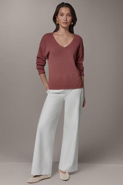 Donna Karan LONG SLEEVE SWEATER