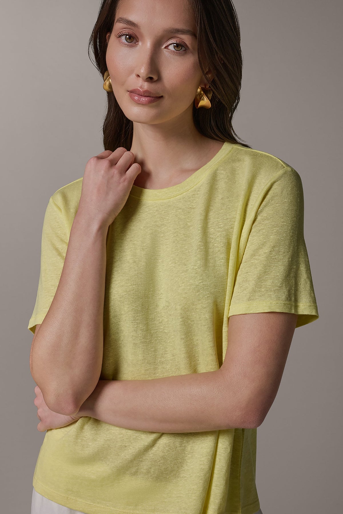 Donna Karan SHORT SLEEVE TEE