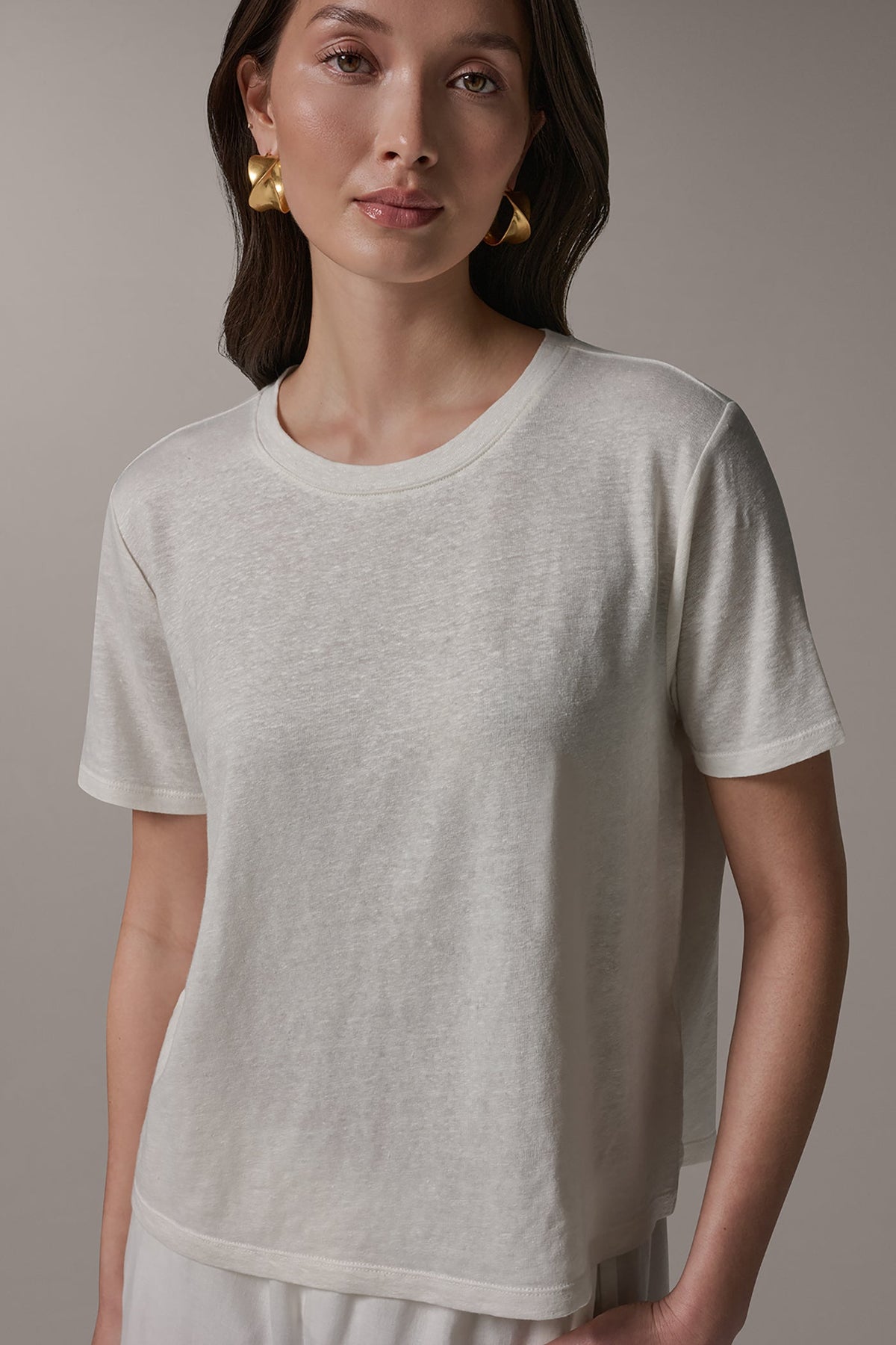 Donna Karan SHORT SLEEVE TEE