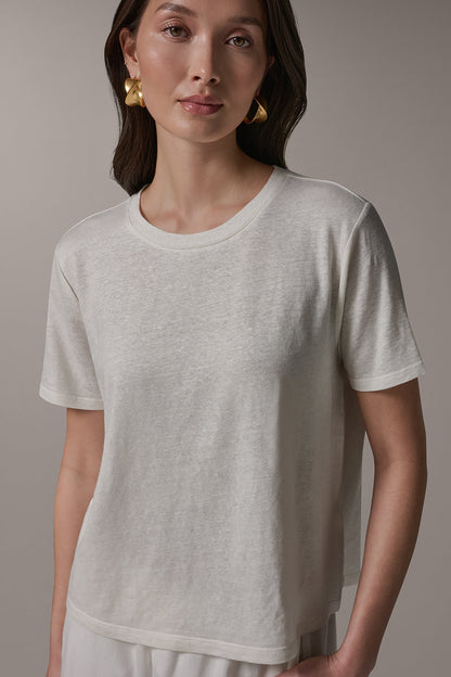 Donna Karan SHORT SLEEVE TEE