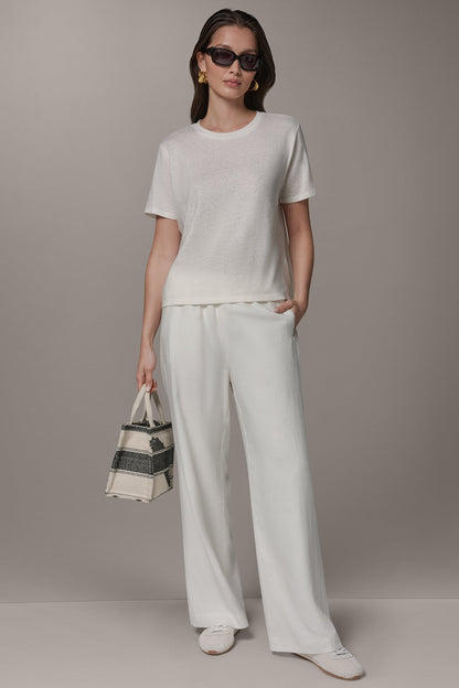 Donna Karan SHORT SLEEVE TEE