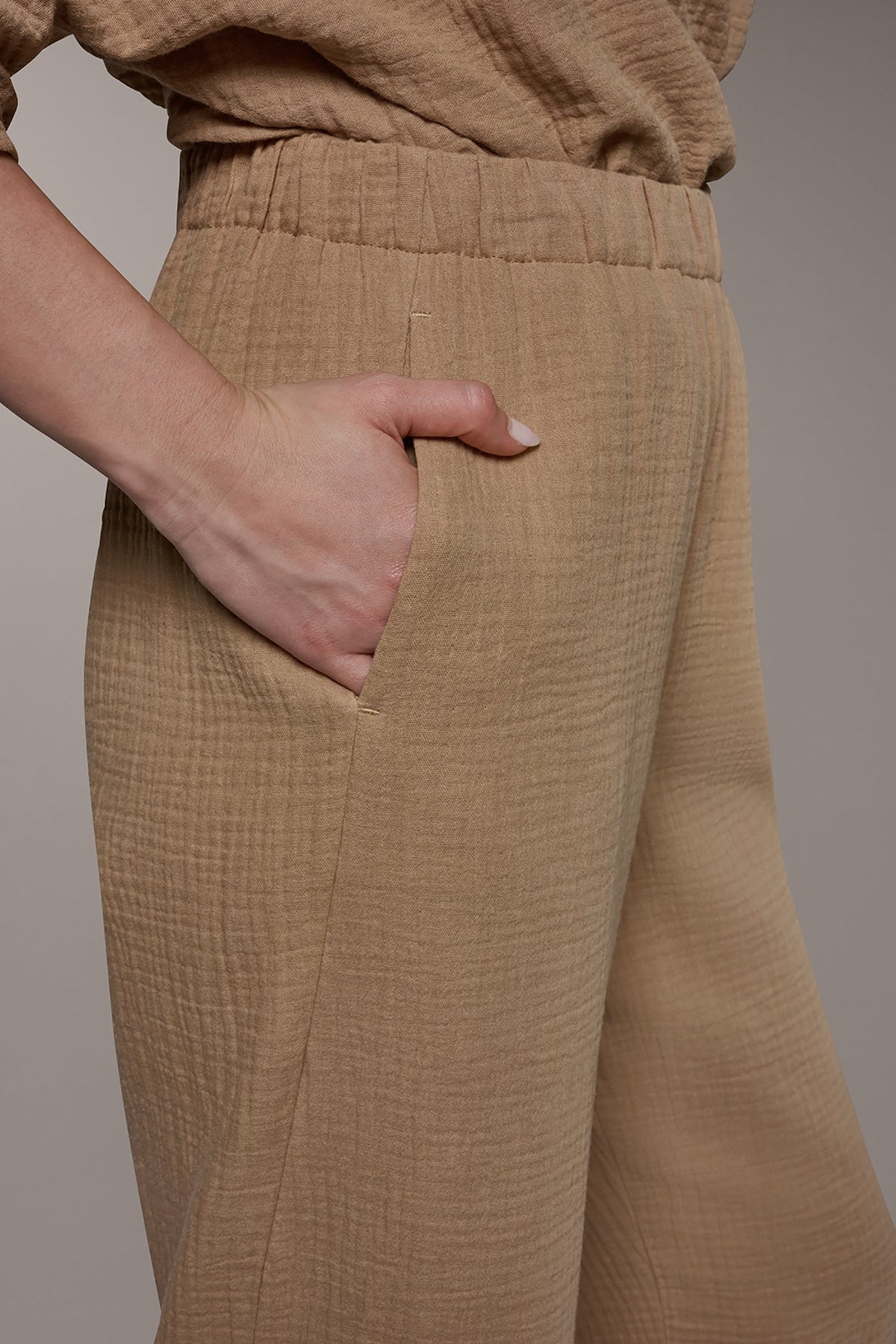 Donna Karan MID-RISE STRAIGHT-LEG PANT