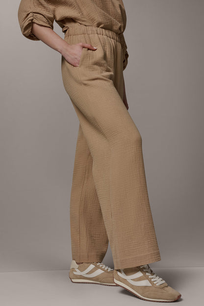 Donna Karan MID-RISE STRAIGHT-LEG PANT