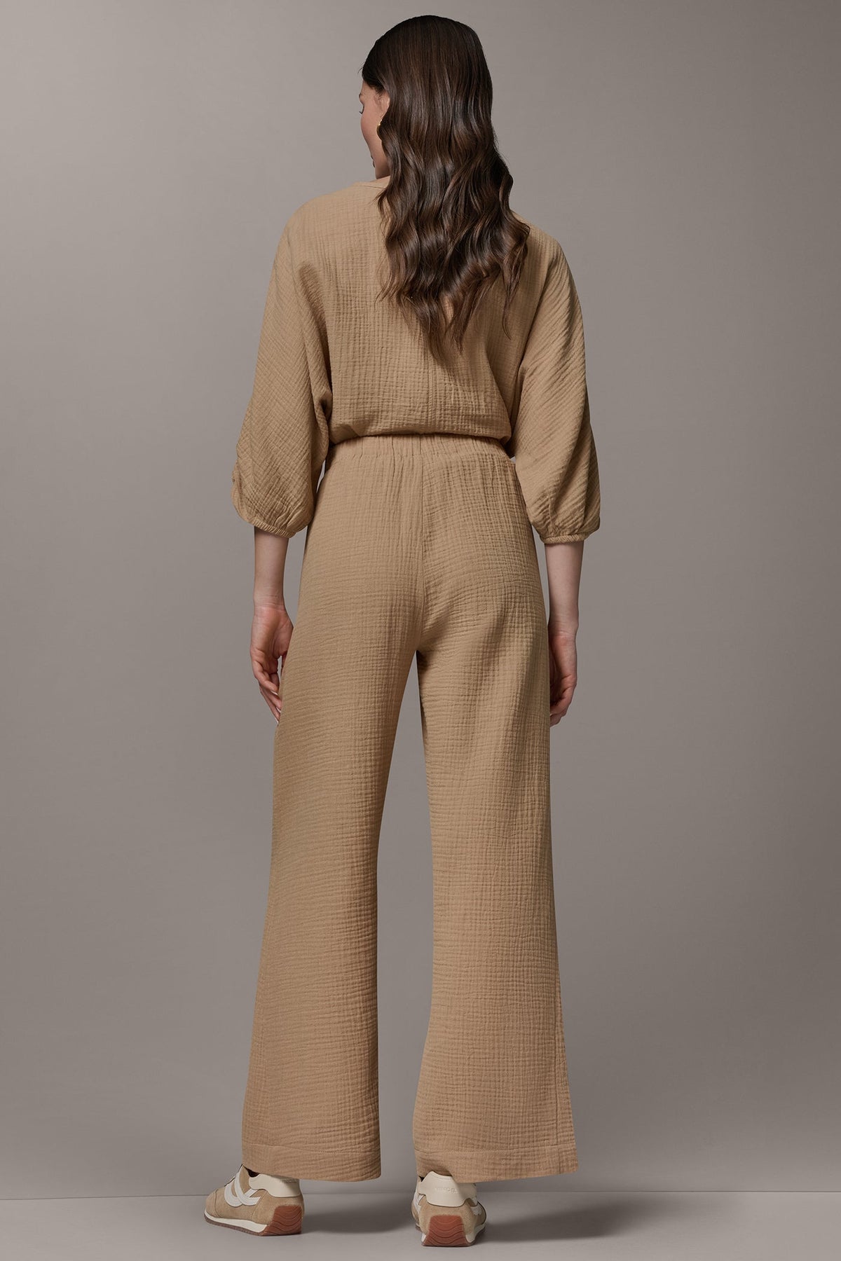 Donna Karan MID-RISE STRAIGHT-LEG PANT