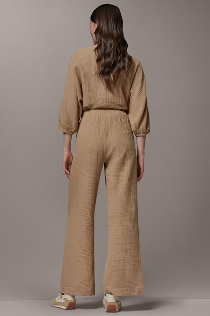 Donna Karan MID-RISE STRAIGHT-LEG PANT