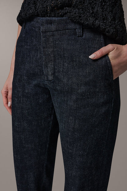 Donna Karan THE DONNA MID-RISE TROUSER JEAN