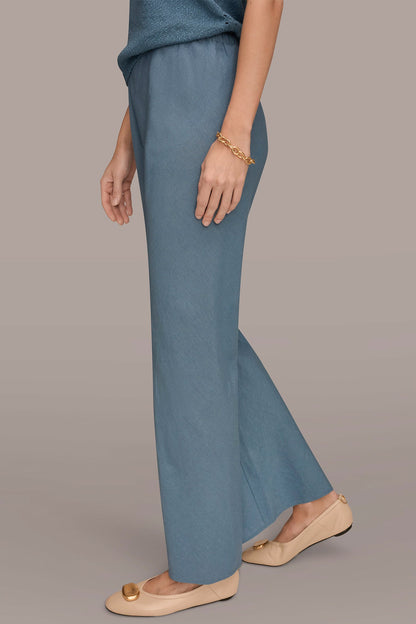 Donna Karan MID-RISE RELAXED ANKLE PANT