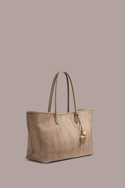 Donna Karan WEEKEND MEDIUM RAFFIA TOTE