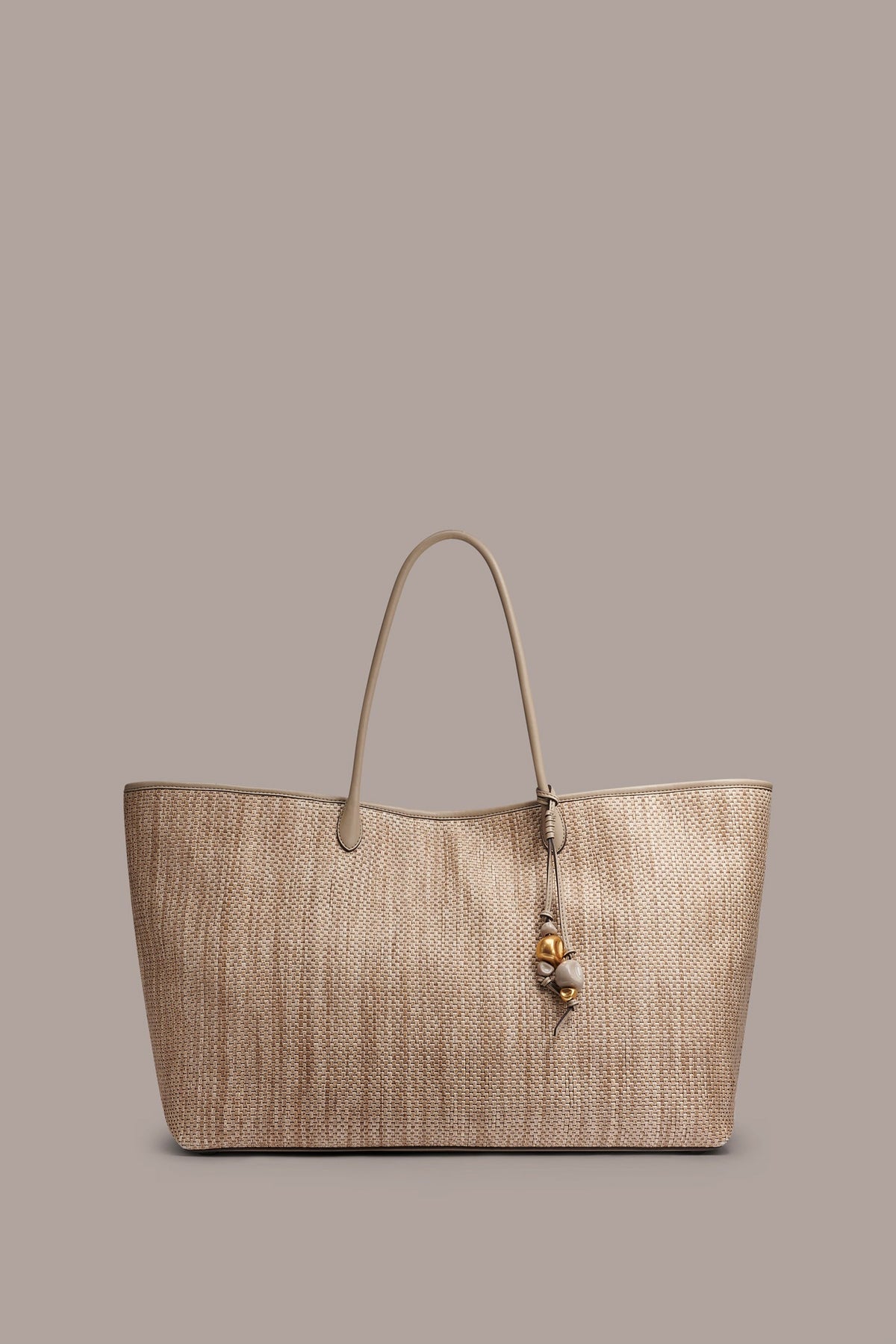 Donna Karan WEEKEND EXTRA LARGE RAFFIA TOTE