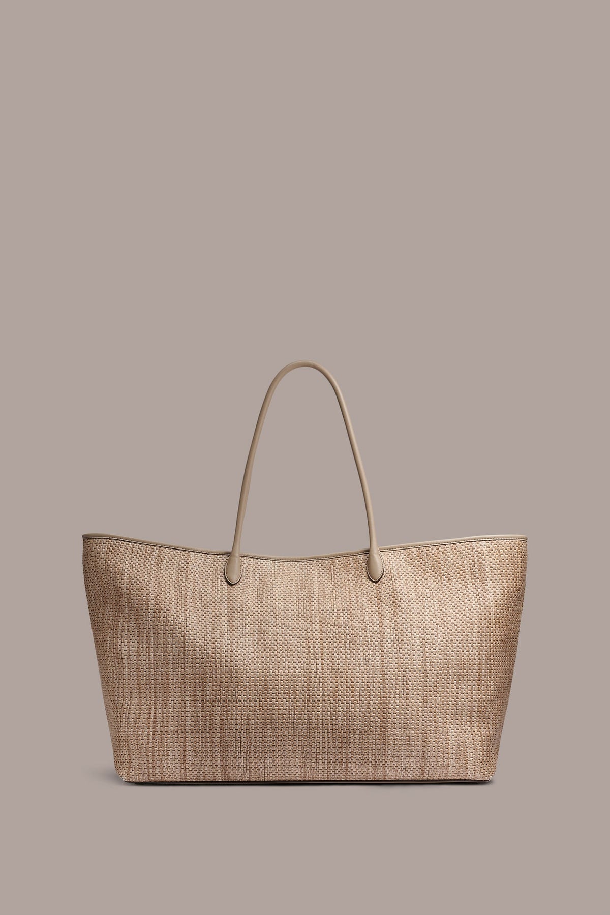 Donna Karan WEEKEND EXTRA LARGE RAFFIA TOTE