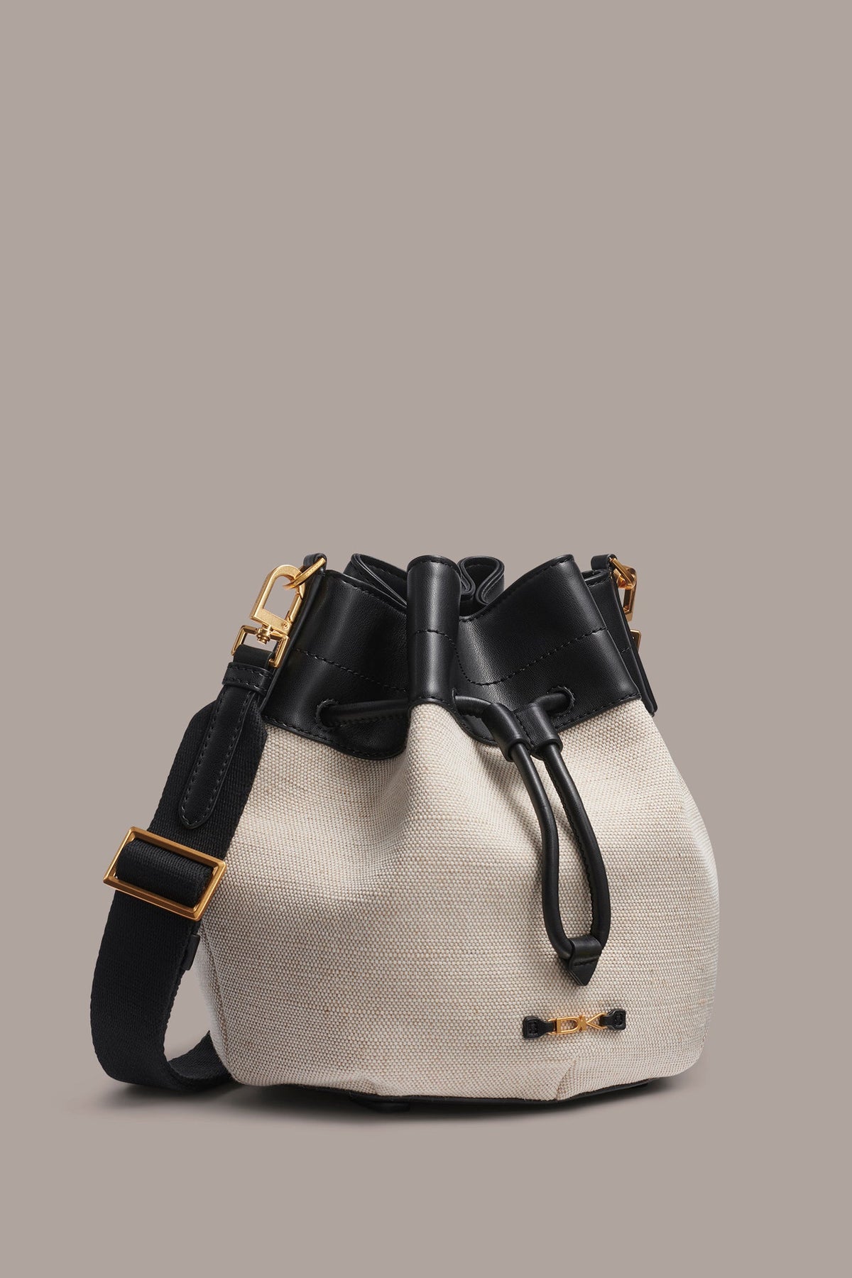 Donna Karan WEEKEND CANVAS BUCKET BAG